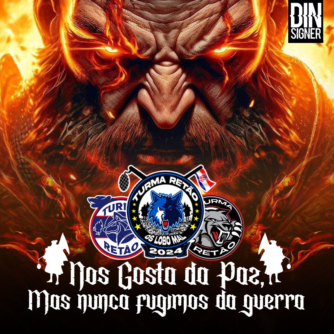 aí espião essa tu não anotou 🕵🏽‍♂️🔫
BANDEIRÃO NO FORNO🐺🇭🇷