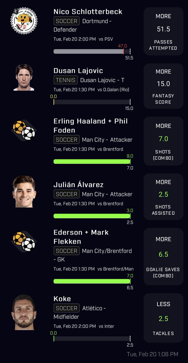 BANGER 💥💥🔥 we going green in the Premium 🚨 Join the link below to get vip picks☘️🔒
⬇️⬇️ 
t.me/+YBJxJm9FwGs4M…

#GamblingTwitter #bettingtwitter #PrizePicks #PlayerProps #NBAPicks #underdog #DFS #DraftKings #FanDuel #BIG3 #NFLPICKS