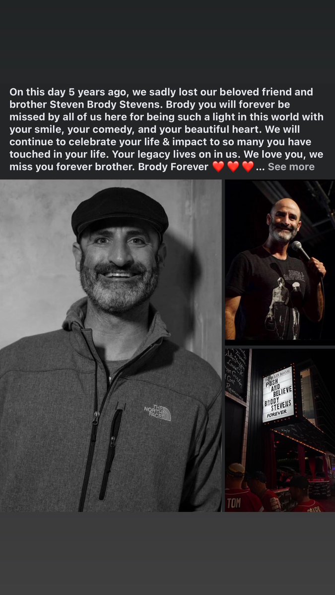 Always in our hearts @BrodyismeFriend We miss you, we ❤️ you forever me friend. Rest easy. 🕊️🫶 #BRODY #brodystevens