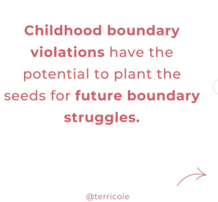 #childhood #boundaries #patterns #revisityourstory #knowledge #selfawareness #healing