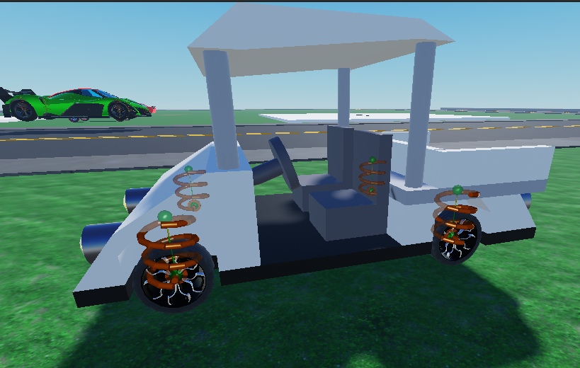 Rigging a New chassis setup I created to the old Club Nyonic classics!   #Roblox #RobloxDev <a href="/Roblox/">Roblox</a>