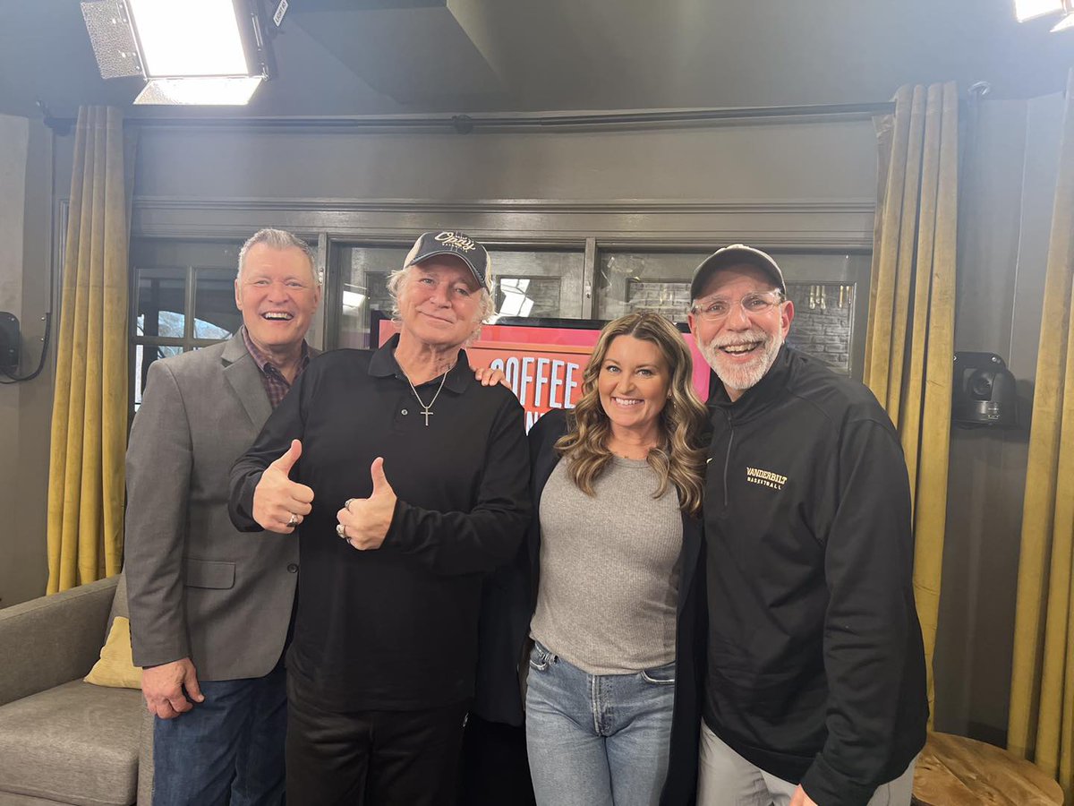 We had a blast visiting with our dear friends Bill Cody, Kelly Sutton and Charlie Mattos on the WSM Radio morning show, “Coffee, Country and Cody”. They have been a champion for us for many years, many years. #coffeecountryandcody #wsmradio #grandoleopry #billcody #kellysutton