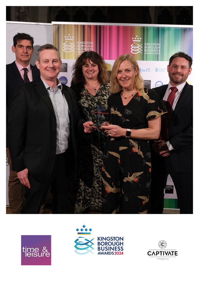 Massive congratulations to @_yourhealthcare for being crowned Best Health and Wellbeing Provider! They deliver patient-led, high quality health and social care community services. Thanks to @IQinIT for sponsoring this one! #KBBA2024 #KBBA