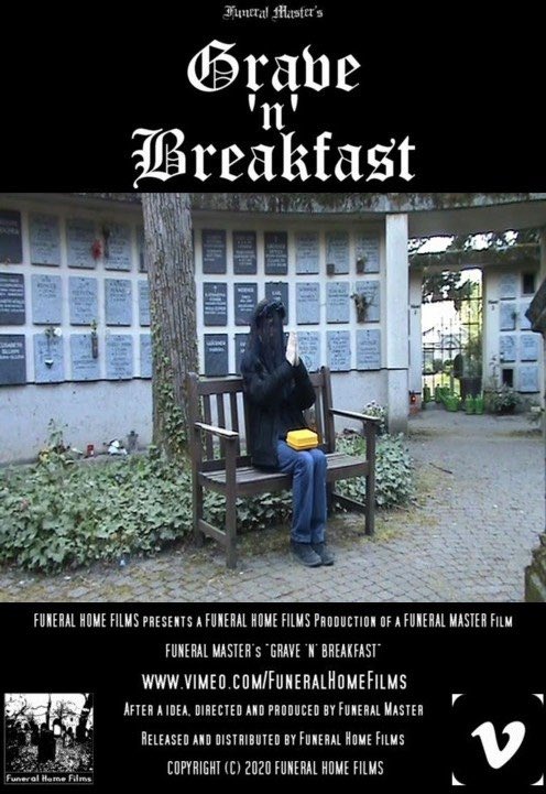 Funeral_Master's tweet photo. Amazing news! Grave ‘n’ Breakfast was just selected by @pageant_film (Pageant Film Festival) via https://t.co/h2LeZJ7QCC! - Wow, thanks for choosing me as a finalist! And it‘s great to received this certificate!!! #GraveNbreakfast #ShortFilm #Finalist #PageantFF #FuneralHomeFilms https://t.co/iH56D1LvdG