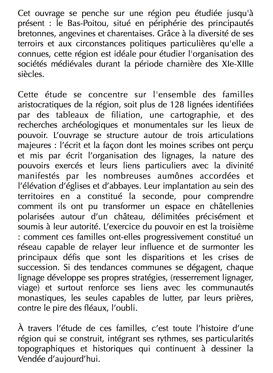 flr_louis's tweet photo. Cédric Jeanneau - Le Bas-Poitou du XIe au milieu du XIIIe siècle

Une société au miroir de ses écrits

À paraître chez Brepols https://t.co/qC2nxqKZ8m