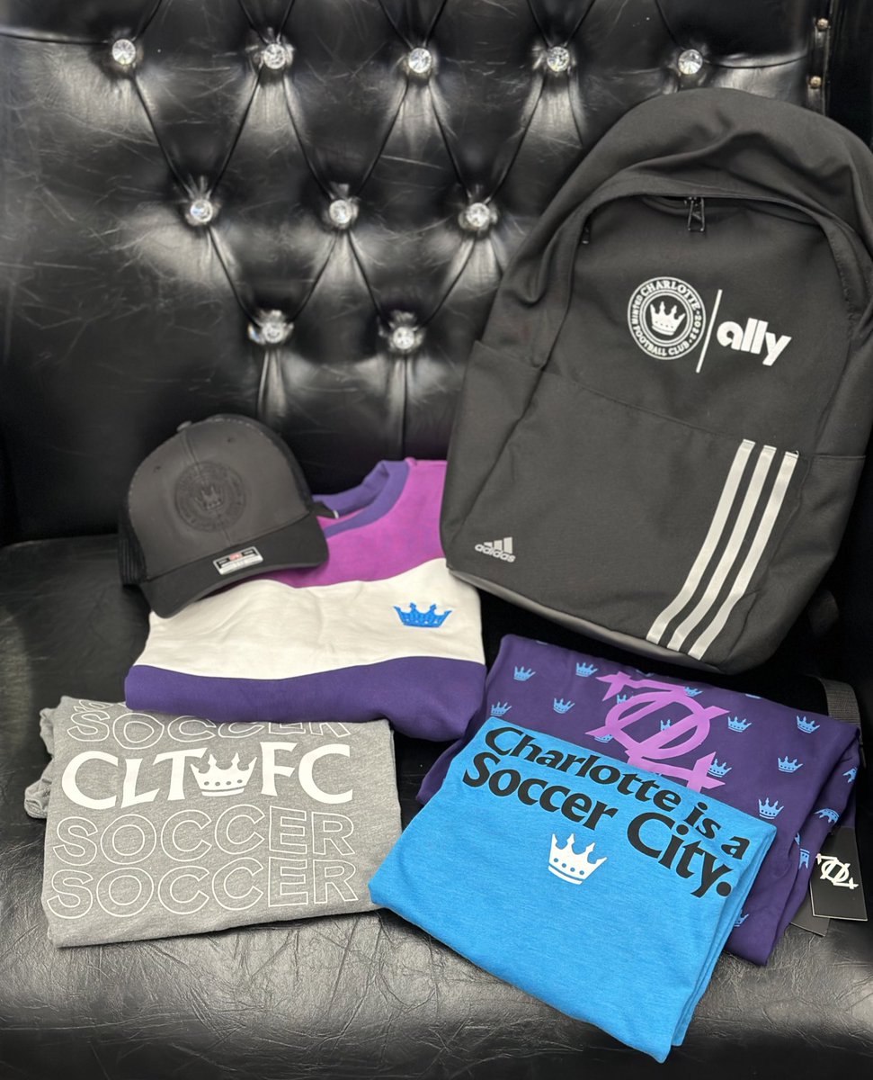 Charlotte FC Chief Fan Officer (@charlottefc_cfo) on Twitter photo How bout a GIVEAWAY?! RT to win this <a href="/CharlotteFC/">Charlotte FC</a> swag bag to get you properly geared up for szn 3. I’ll DM the winner tomorrow at 4p EST #ForTheCrown How bout a GIVEAWAY?! RT to win this <a href="/CharlotteFC/">Charlotte FC</a> swag bag to get you properly geared up for szn 3. I’ll DM the winner tomorrow at 4p EST #ForTheCrown