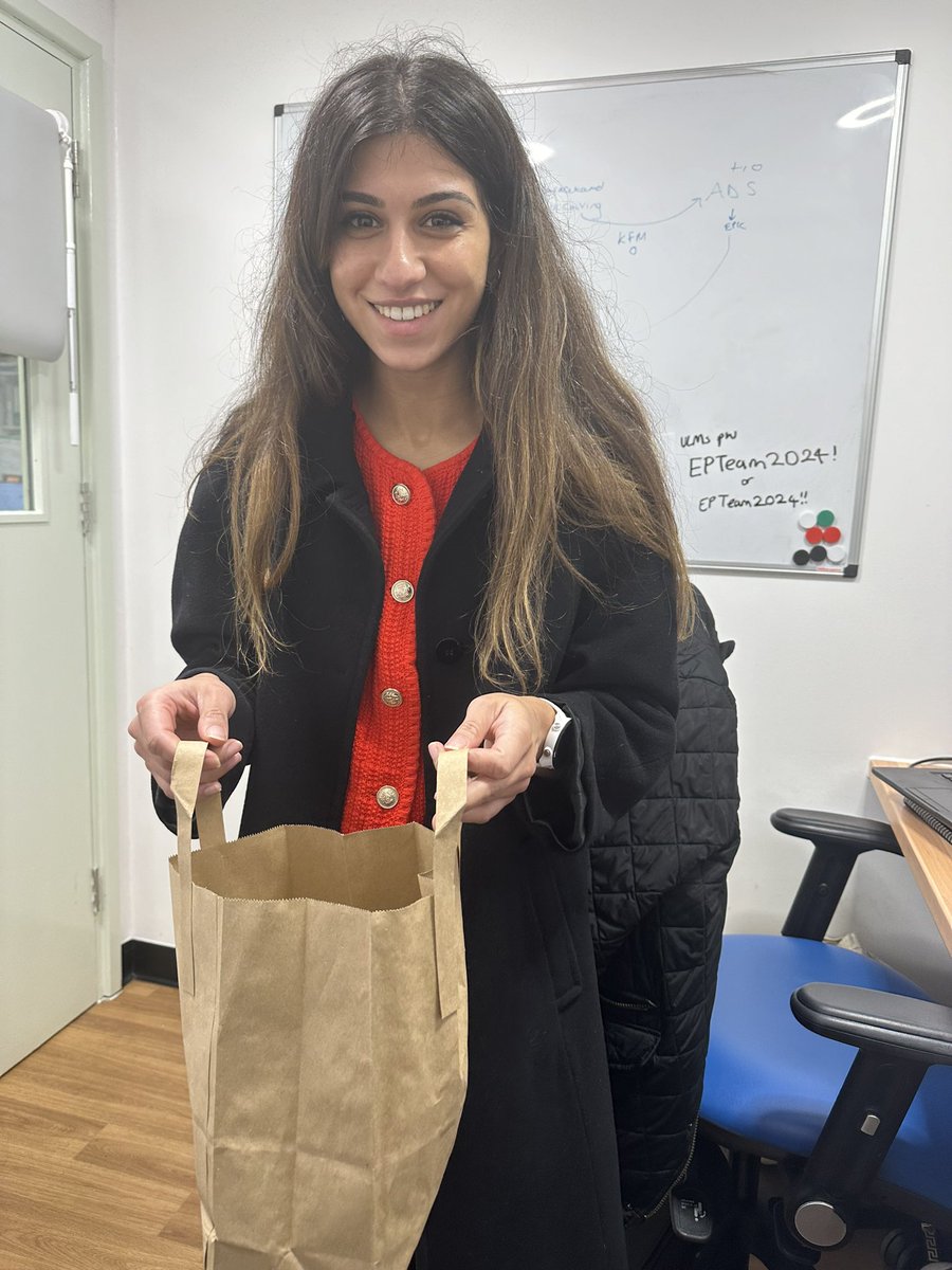 Great people make tough days easier . This superstar @ZenaUppal  braved the rain today to purchase fancy pastries to put a smile on our faces 😌