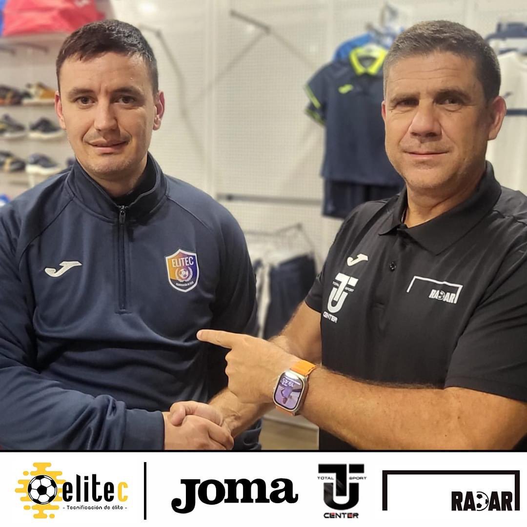 💣💣SEGUIMOSSSSS

Felices por anunciar el acuerdo de colaboración con  Elitec Tecnificación de Élite durante 3 años con <a href="/TOTALSPORTCENT/">TOTAL SPORT CENTER</a> <a href="/JomaSport/">Joma Sport</a> 

Joma será el patrocinador técnico de una de las escuelas de tecnificación con más proyección en la Región de Murcia.