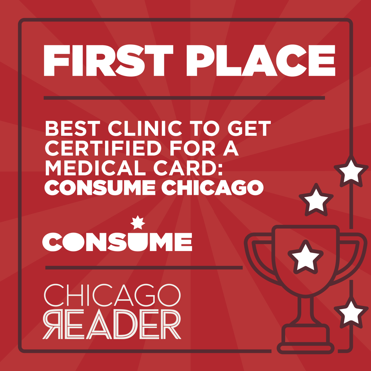 consumeco's tweet photo. Results are in for Chicago Reader! Thank you all that voted. Your support means the world to us! 🏆 https://t.co/V89fjAQ8au
