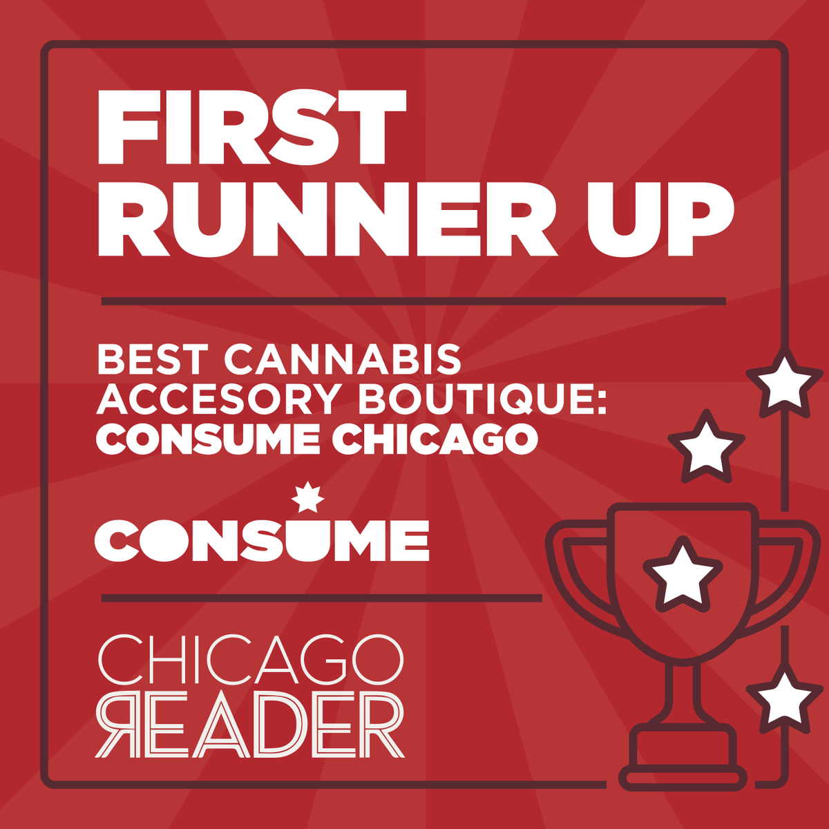consumeco's tweet photo. Results are in for Chicago Reader! Thank you all that voted. Your support means the world to us! 🏆 https://t.co/V89fjAQ8au