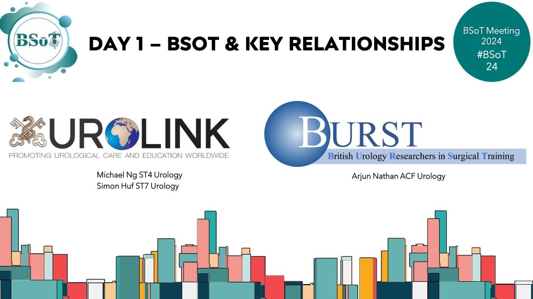 🌟#BSoT24 will feature a session explaining the close collaboration we have with the amazing @BURSTurology and #UroLink, and you'll be hearing exactly how YOU can get involved with these incredible organisations 🌟 🌍🩺
