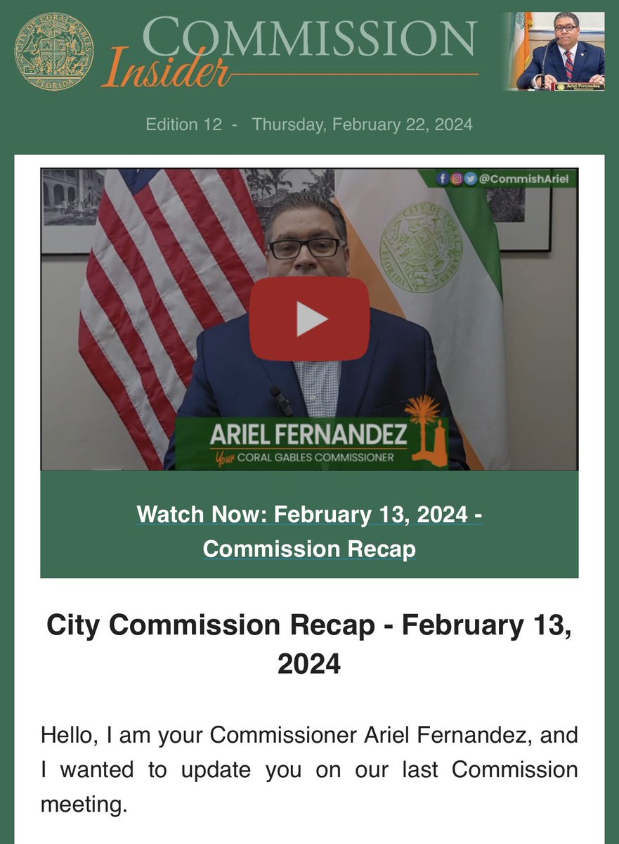Introducing a new series I like to call “The Lies of Ariel” <a href="/commishariel/">Commissioner Ariel Fernandez</a> clearly doesn’t realize how blatantly deceptive his “Commission Insider” email was today, so let’s take a look at some of the lies he told us today. Ready y’all? Here we go!  “The Lies of Ariel, Part I”