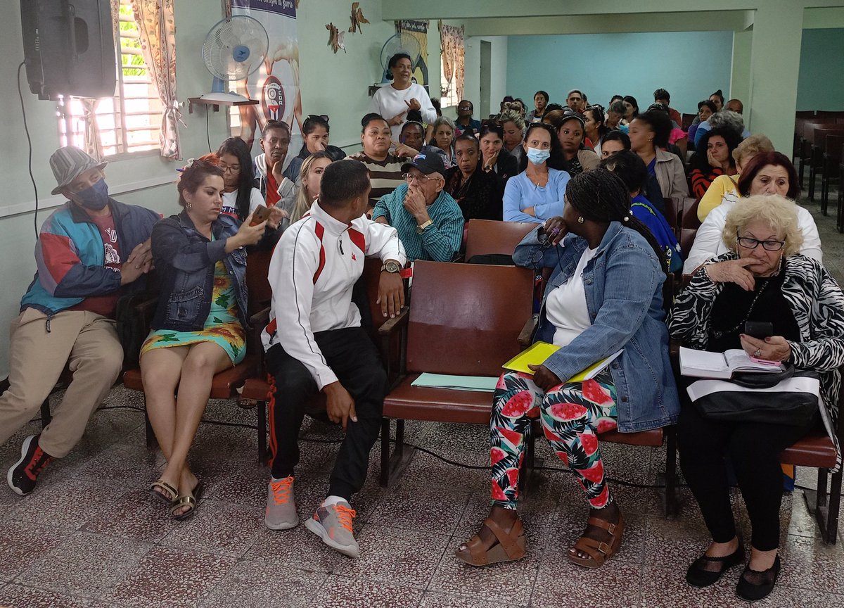 GHNordelo5's tweet image. Se desarrolla Pleno Municipal de los #CDRCuba en Palmira, Cienfuegos. #Cuba #GenteQueSuma