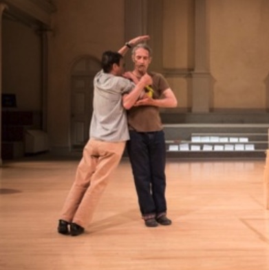 wperrondancemag's tweet photo. In her tribute to Paxton @Danspace in 2014, Yvonne Rainer spoke of "Steve’s curious conceptual intelligence and his remarkable kinetic gifts." https://t.co/WvomN32JbB
She dances with him in Tea for 3 @danspace 2017, ph @IanDouglas #PostmodernHeroes @DanceStudies #SomeoneToLeanOn https://t.co/eZi0QRYpCX