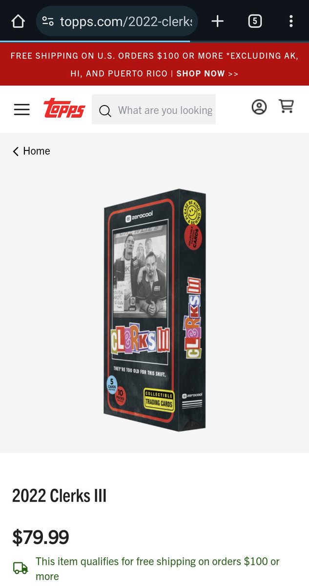 Who's buying this? <a href="/CardPurchaser/">Card Purchaser</a> Did anyone even watch Clerks 3?