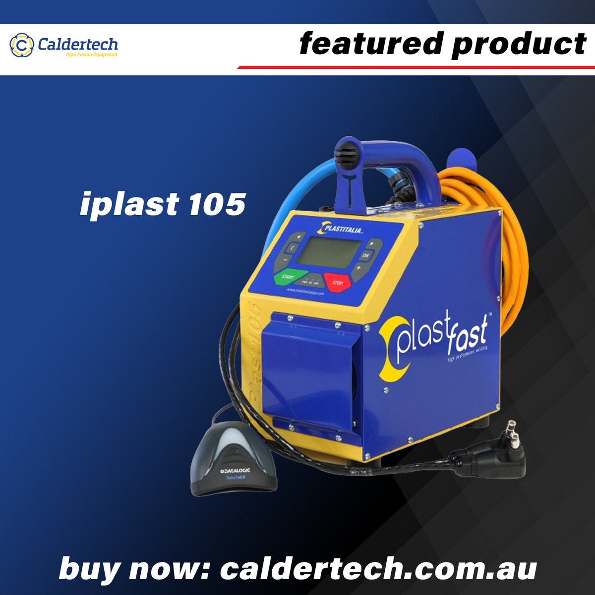 IPlast 105 for ELECTROFUSION FITTINGS
IPlast 105 belongs to a last generation equipment born to make electrofusion welding of pipes and fittings, to be used in water and gas fuels, more secure.