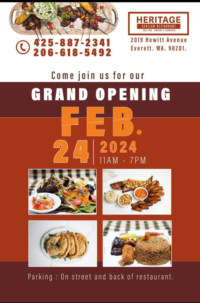 AkhiUthman3's tweet image. Exciting news! My sister's new restaurant is opening in Seattle, WA. 

To all Seattle foodies, get ready for a culinary adventure at my sister's new restaurant! Amazing flavors, cozy ambiance, and unforgettable dining experiences await you.
#SeattleEats