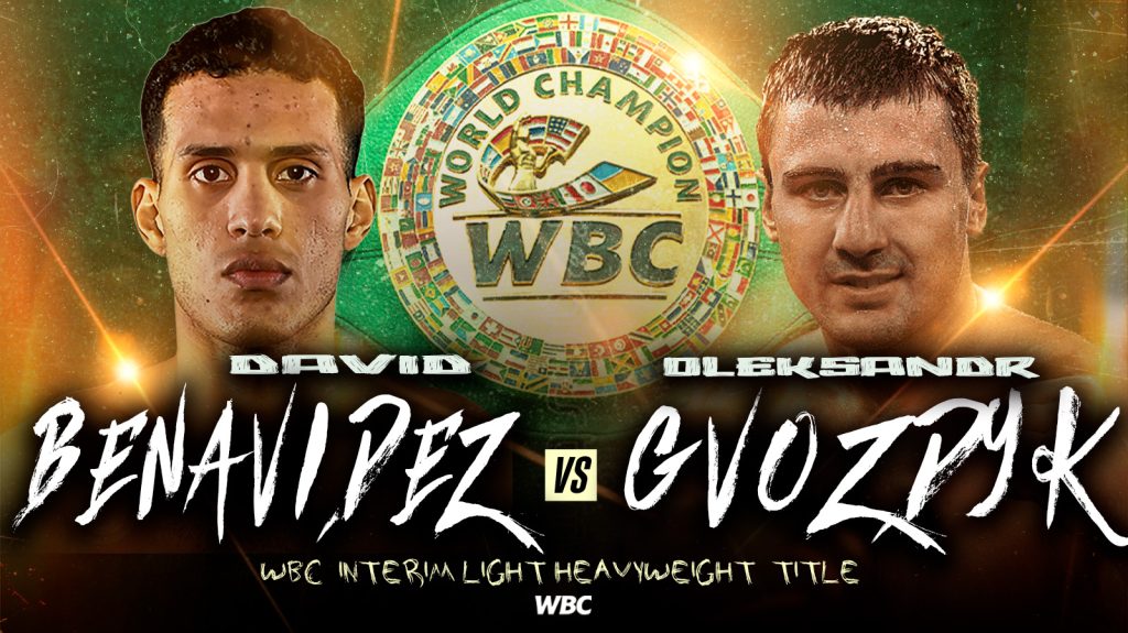 Benavidez and Gvozdyk Will Clash for Interim WBC Light Heavyweight Title. wbcboxing.com/en/benavidez-a…