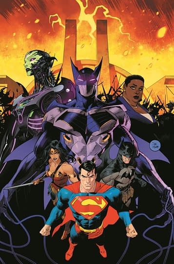 LeyendasDC's tweet image. Se ha anunciando en la #ComicsPro que Mark Waid, Dan Mora, Mikel Janin y otros autores se encargarán del evento del verano: Absolute Power.

En él, Amanda Waller tratará de quitar todos los superpoderes tanto de héroes como de villanos. 

Primer número, gratis en el #FCBD