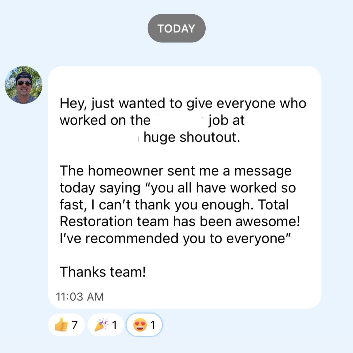 Total Restoration tweet media