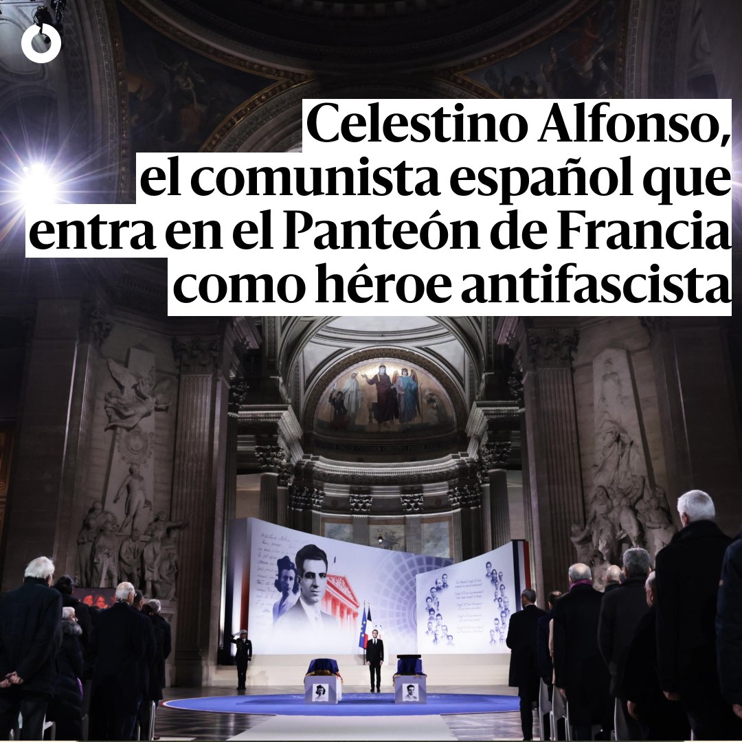 eldiarioes's tweet photo. Celestino Alfonso, el comunista español que entra en el Panteón de Francia como héroe antifascista

Ochenta años después de la ejecución de estos combatientes comunistas, en su mayoría extranjeros, Francia los ha convertido en héroes de la nación https://t.co/SOvbfivi2V https://t.co/b9DLsWzQVI
