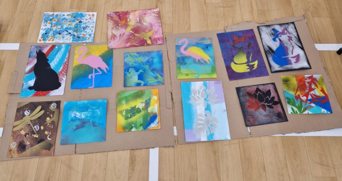 During college holidays <a href="/createcharity/">Create</a>  visit J17 to offer our young people the opportunity to get involved in art projects. Create have been fantastic helping our young people develop their skills, explore new interests and gain confidence in their abilities #TEAMCAMHS #OT #GMMH