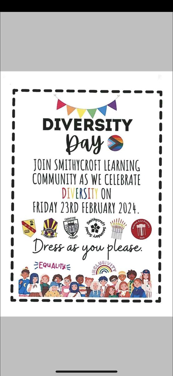 fabond1782's tweet photo. @smithycroft282 is it dress down tomorrow? As you celebrate diversity? https://t.co/HqFDG0A6QS
