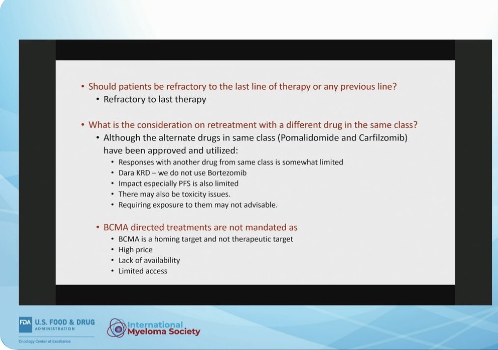 MMTrials's tweet photo. Conclusion Remarks - FDA-IMS Joint Workshop  - defining patient populations for #clinicaltrials  #mmsm #MultipleMyeloma @US_FDA @FDAOncology @Myeloma_Society #curemyeloma https://t.co/sMJ6V2CLm5