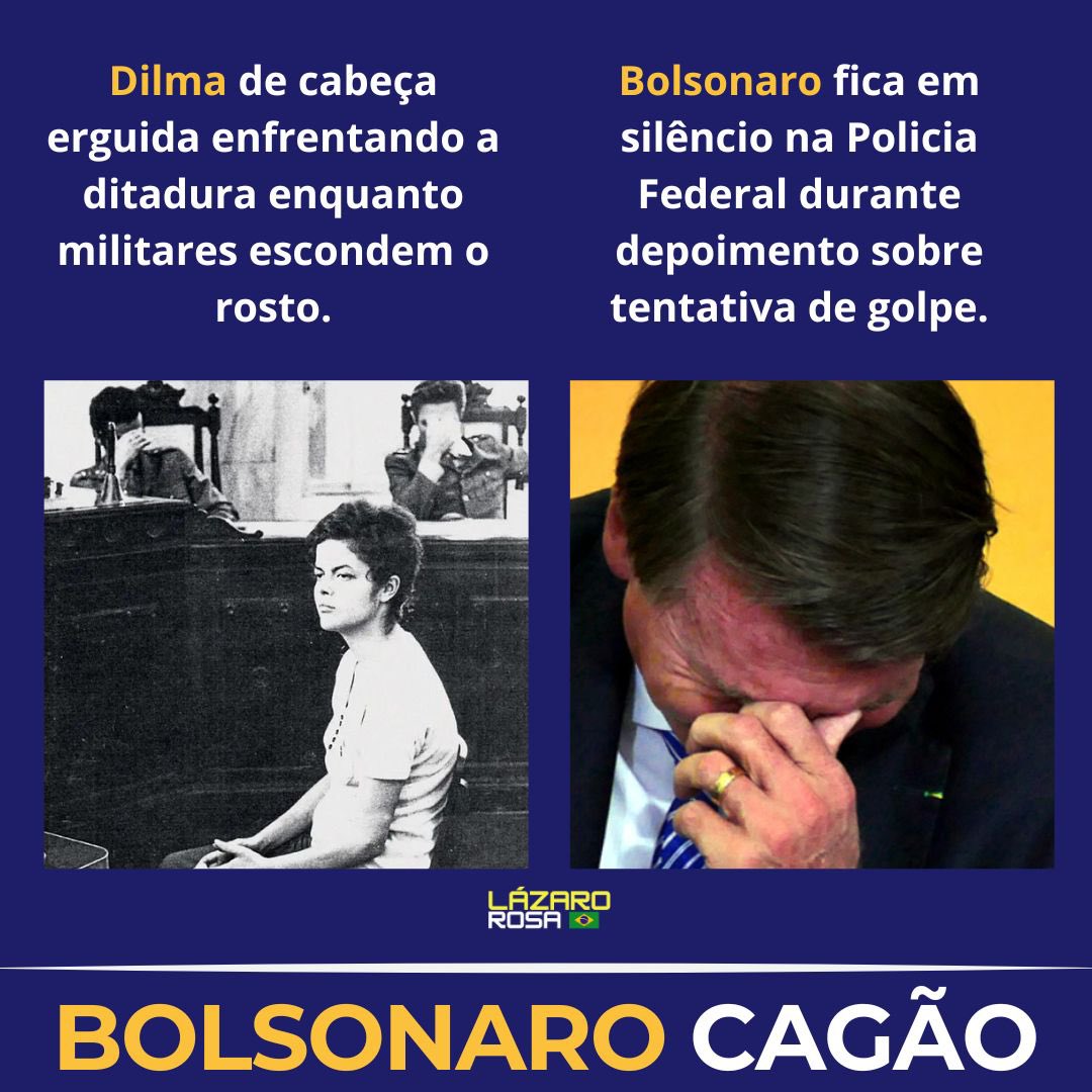 lazarorosa25's tweet photo. A diferença entre uma mulher valente e um bandido covarde. 

BOLSONARO CAGÃO https://t.co/z3LBbj7URS