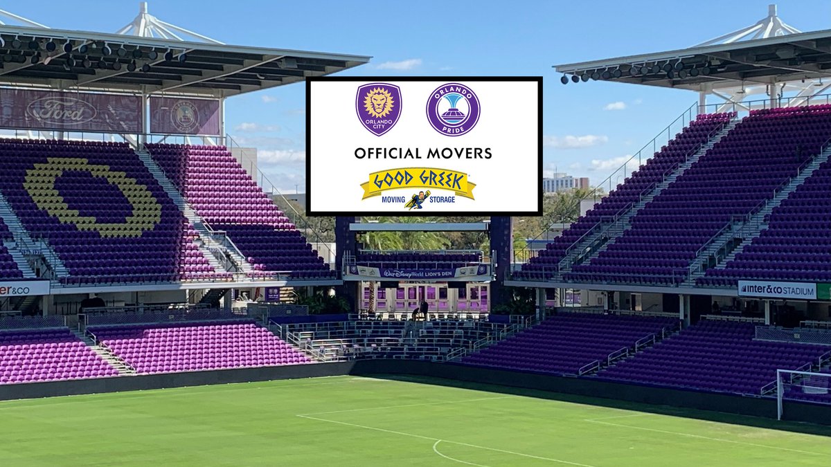 tvnooz's tweet photo. Joining Forces:  @GoodGreekMoving partners with @OrlandoCitySC and @ORLPride #OCSC #NWSL #ORLANDOPRIDE #OrlandoCitySC #Soccer #MLS @FS1 @FOXSports @pantelidespr https://t.co/mrEDVokW4I
