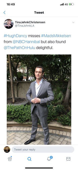 LilianKrueger's tweet photo. "#HughDancy misses #MadsMikkelsen " will always remain one of my biggest weaknesses 🫠 #Hannibal https://t.co/bNE2hbHfhT