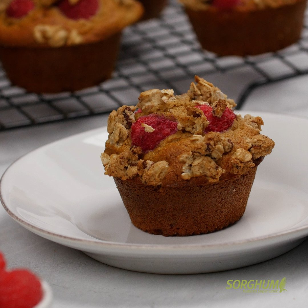 Looking for a yummy and heart-healthy breakfast for your hunny? Look no further than these gluten-free raspberry streusel muffins! 
#AmericanHeartMonth #BreakfastRecipes