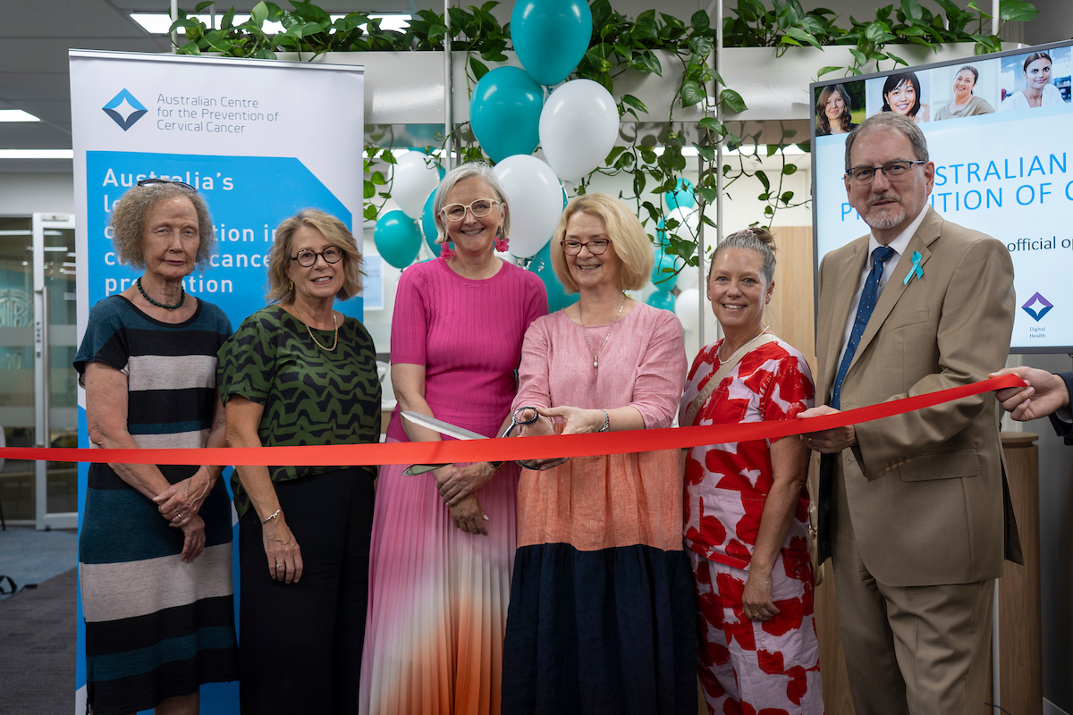 New digs opened yesterday for ACPCC’s dynamic Digital Health and prodigious Population Health teams. Remarkable ribbon-cutting by our @VicGovDH colleague Jill Butty.