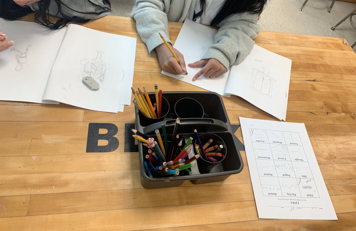 5th grade students rocked our first day of gesture drawing today <a href="/fcpsOhEithir/">Lorcán ÓhEithir</a>