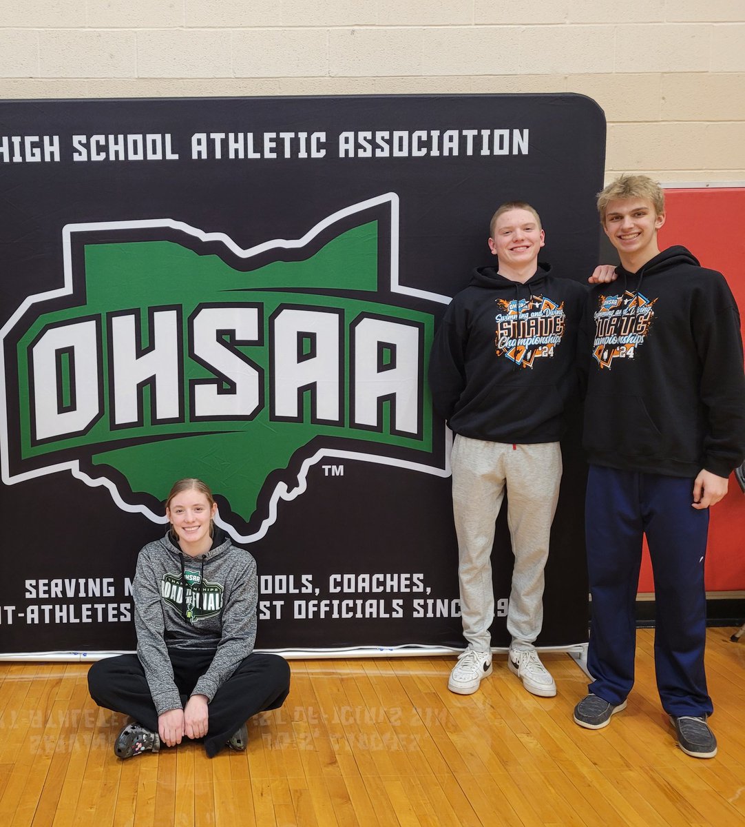 It's Meet Day Eric and AJ! Good Luck at the State Championships!