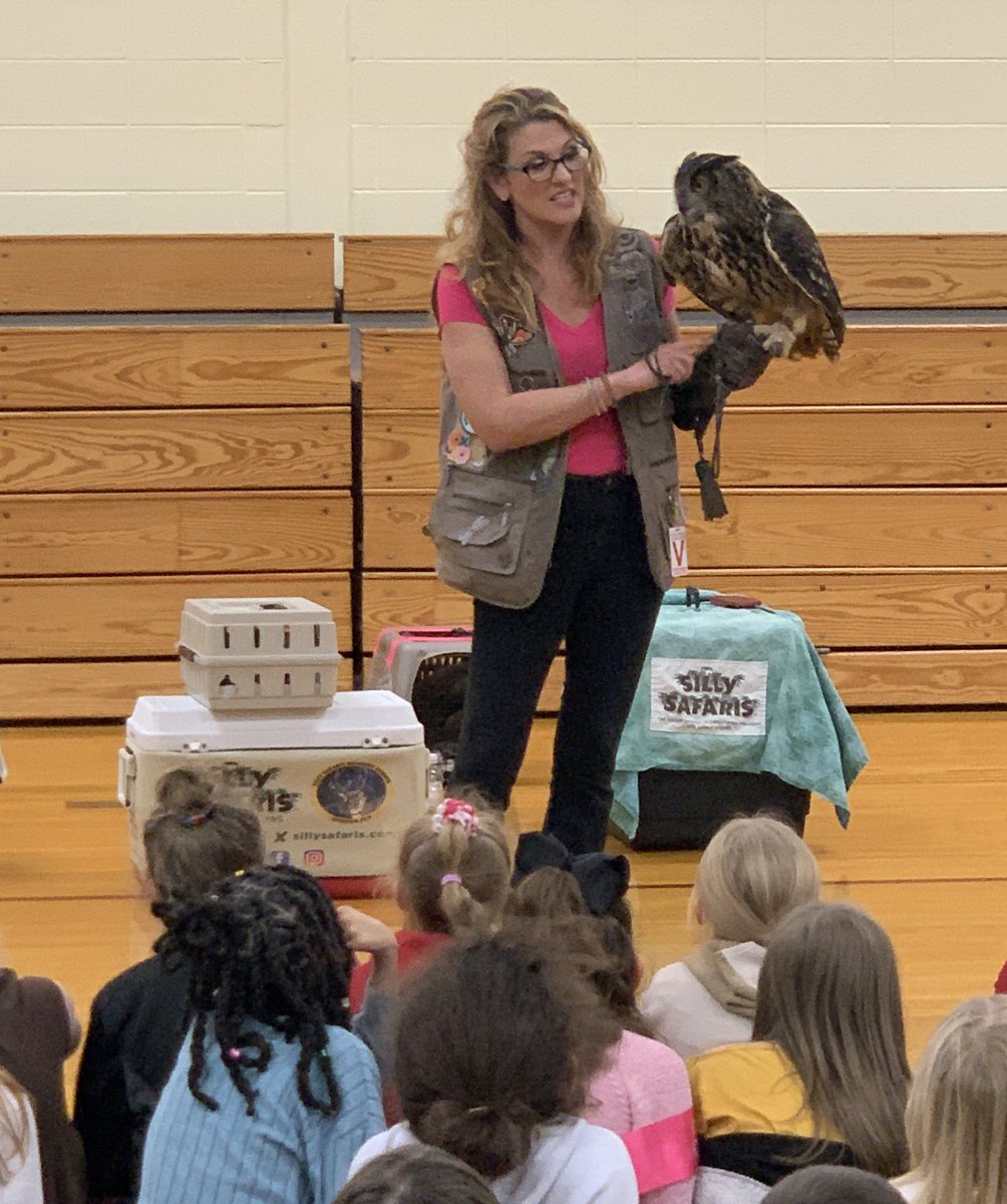 mrsgue1's tweet photo. #HarrisHappenings today…Silly Safaris! Thanks @uwci for the Literacy Matters Grant which allowed us to build our background knowledge through the show and books to read at school and take home! Thanks @HarrisElem_Prin for letting us invite guests in! https://t.co/lBsKL09OsO