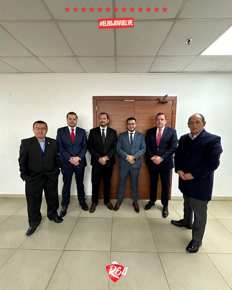 r64oficial's tweet photo. Fue negada la Acción de Protección presentada por un socio para suspender la decisión del Ministerio del Deporte. El cambio sigue, no paramos 💪

#R64 #PazosPresidente #ElRojoVuelve https://t.co/BB1foMCTYY