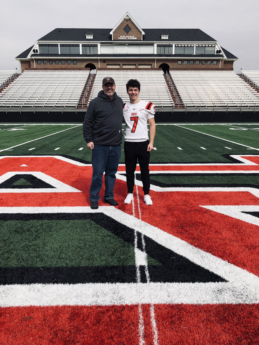 BrookoverJake's tweet photo. Had a great visit at NGU today and received a PWO!! @Stew2HUNT @NGUFootball1 https://t.co/ArUfnma647