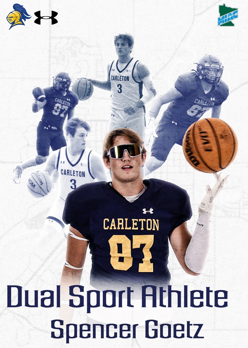 Come to West Gymn tonight as @carletonmbball and @goetz_spencer compete for a @MIACathletics conference title. @goetz_spencer represents exactly what @CarletonCollege is all about...scholar and double baller who excels on and off the court/field #KeepStackin
