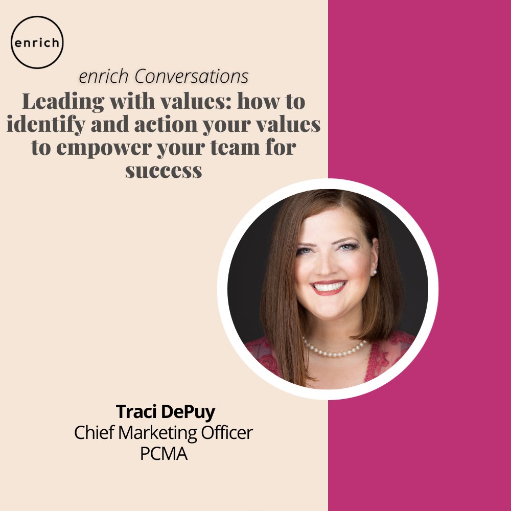 Leading with values: how to identify and action your values to empower your team for success Join @TraciDepuy, Chief Marketing Officer at @pcmahq on March 6th at 10am PT RSVP at lu.ma/z6yj3ksz #peerlearning #empoweryourteam #leaders #teamsuccess