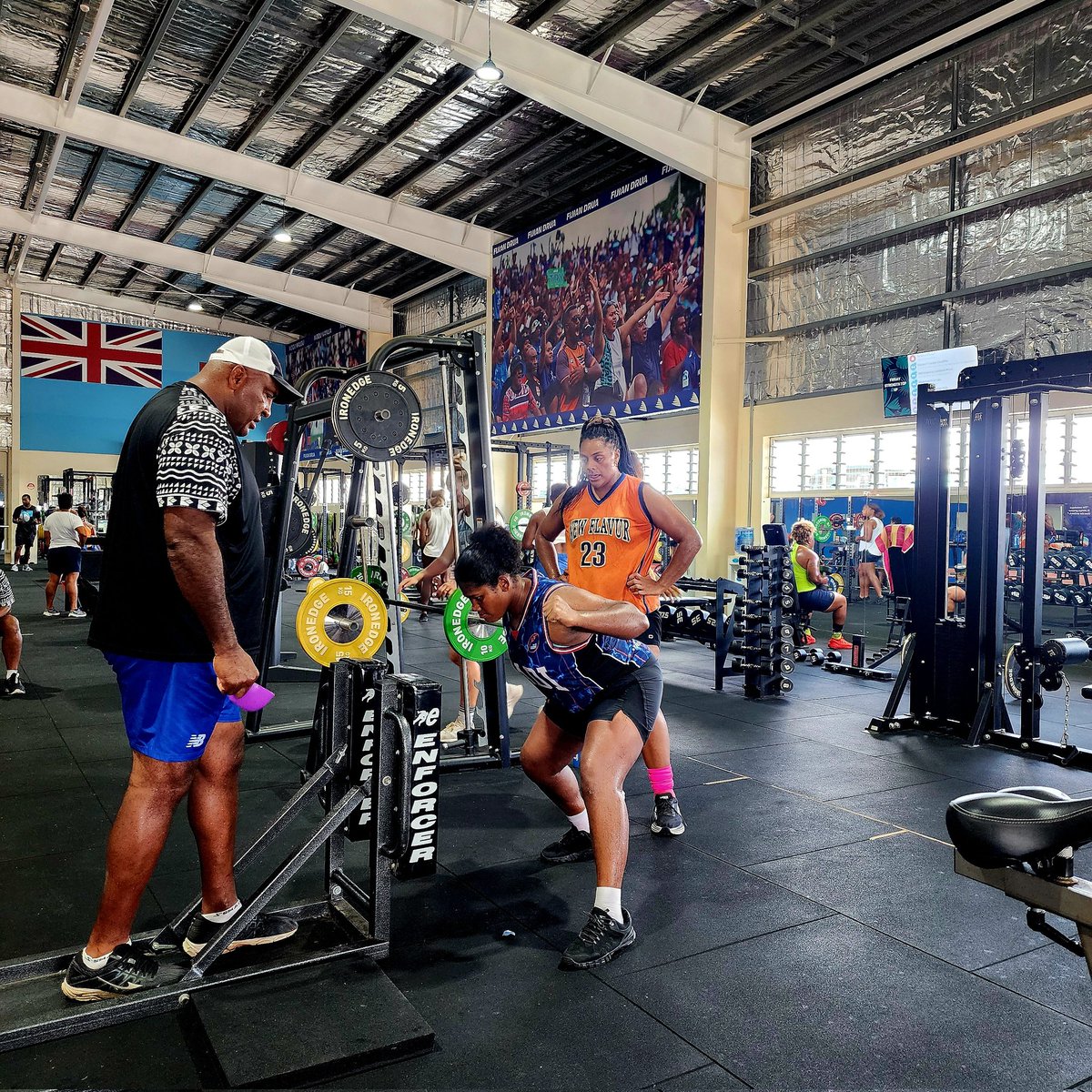 Fijian_Drua's tweet photo. 🔥Gym day theme #sillyfriday 

2️⃣ back-to-back, double headers
🗓 23 March 🆚️ @NSWWaratahs
🗓 30 March 🆚️ @westernforce
🏟Churchill Park, Lautoka 
🎟 from $20pp 

#tosodrua #pacificaussports #superrugbywomen https://t.co/gaMTjxAXhl