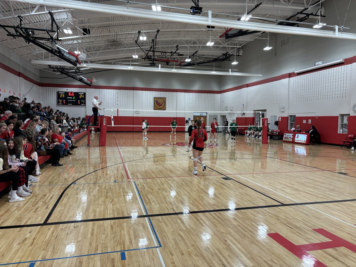 AHSD25South's tweet image. Pack the place for South’s last regular season games. Go Cardinals!