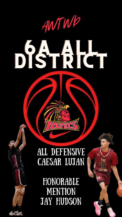 Congrats to Caesar Lujan and <a href="/Jayyhf3/">Jay Hudson</a> for receiving ALL DISTRICT awards! Great job! We are very proud of you both. #AWTWD