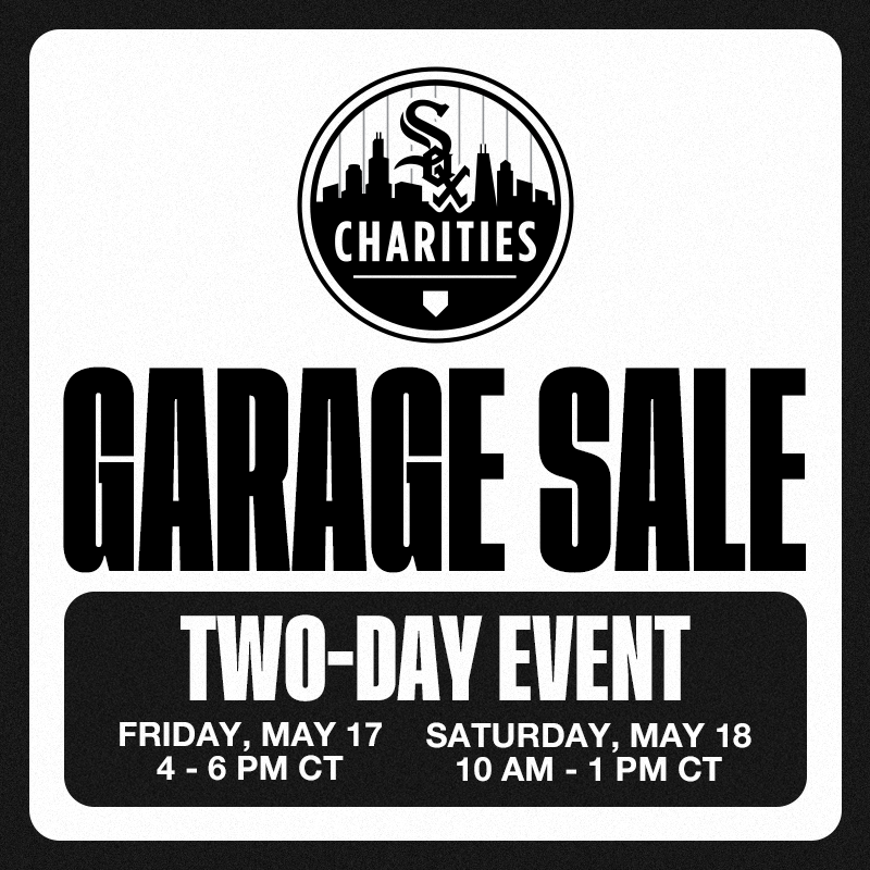 soxcharities's tweet photo. Mark your calendars for our next Garage Sale! REPOST for a chance to be first in line.
 
No purch. nec. Enter by 11:59 p.m. CT on 2/25/24.