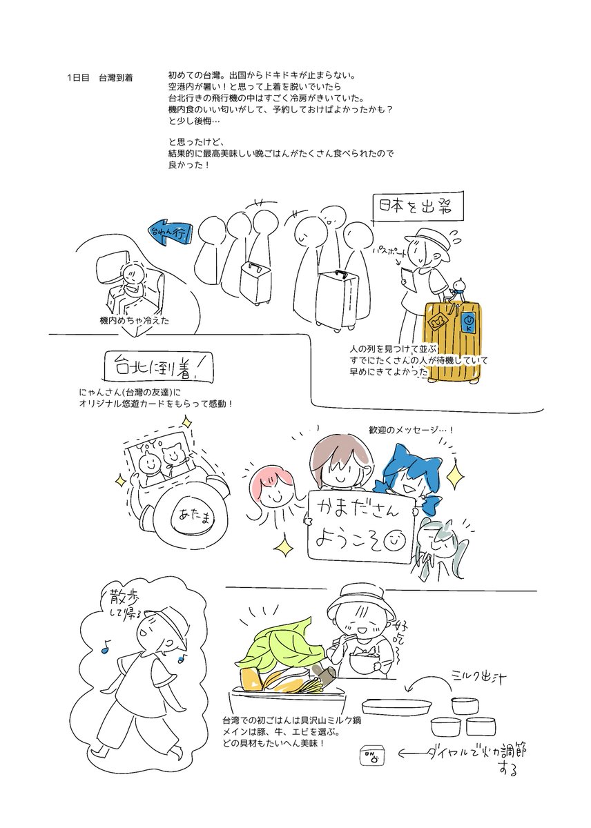 中身はこんな感じで、表紙込み28ページなので本文は24ページです 