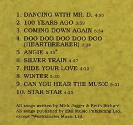 Bego_Soul's tweet image. #ThursdaySoundtrack
Uno de los álbumes más infravalorados de los Rolling. 
Goats Head Soup.