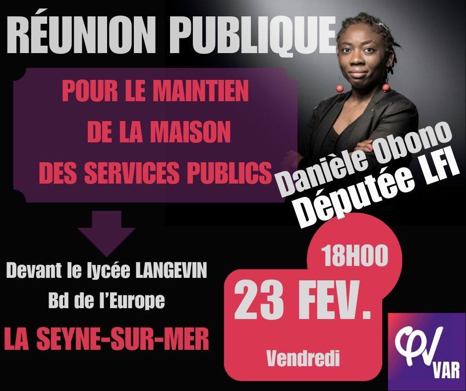 Demain 😇
@Deputee_Obono 
#MaisonDesServicesPublics
#LaSeyne