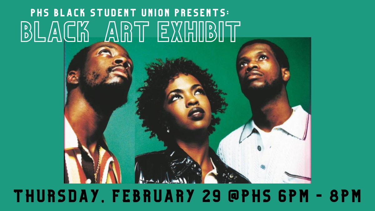 You don’t want to miss this event! It will involve the PHS Orchestra, PHS and WSU student art displays &amp; information about joining the Black Student Union. The local community is welcome and encouraged to attend.