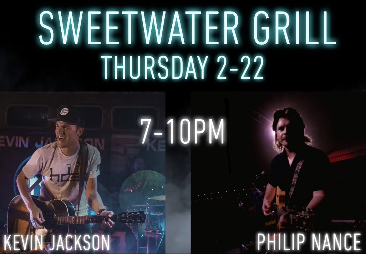 🔥🔥🔥TONIGHT🔥🔥🔥

Kevin Jackson and Philip Nance are gonna be blessing yall with some tunes from 7-10!

AND it’s national margarita day? come see us!
