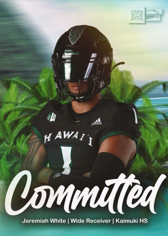 All glory to God!! Blessed to say I am committed to the University of Hawai’i excited to get to work!🙏🏽 @ursua05 @HawaiiFootball @CoachTimmyChang @CoachAArceneaux @Kaimuki_Fb @CoachMoses_PAD @MrYosh7 @xTheDPGx
